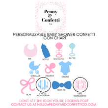 Load image into Gallery viewer, Personalized Baby Shower Confetti (100 pieces)
