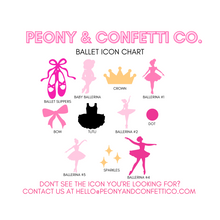 Load image into Gallery viewer, Personalizable Ballet Confetti (100 pieces) (Copy)
