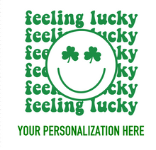 Load image into Gallery viewer, Personalizable Feeling Lucky with Shamrock Smiley Cups
