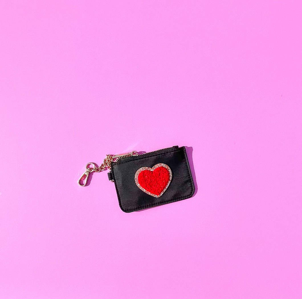Nylon Keychain Pre Patched with Heart