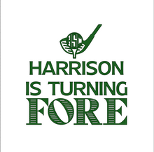 Load image into Gallery viewer, Personalizable &quot;FORE Golf Theme&quot; Neoprene Koozies
