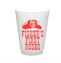 Load image into Gallery viewer, Personalized First Rodeo Cups
