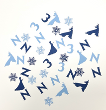 Load image into Gallery viewer, Personalizable &quot;Frozen Inspired&quot; Confetti (100 pieces)
