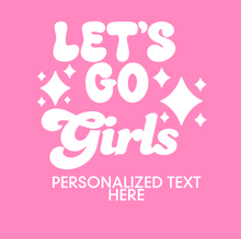 Load image into Gallery viewer, Personalizable &#39;Let&#39;s Go Girls&#39; Bachelorette Cups 16oz Plastic Stadium Cups
