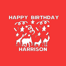 Load image into Gallery viewer, Personalizable &quot;Party Animals&quot; Neoprene Koozies

