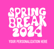 Load image into Gallery viewer, Personalizable Spring Break 2024 Neoprene Koozies
