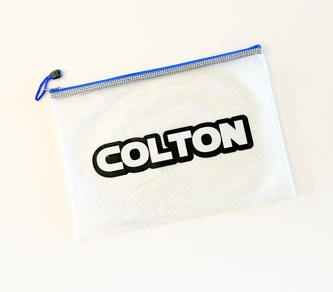 Star Wars Inspired Personalized Waterproof Pouch