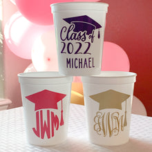 Load image into Gallery viewer, Personalized Graduation Stadium Cups

