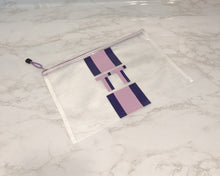 Load image into Gallery viewer, Monogram Cabana Stripe Waterproof Pouch
