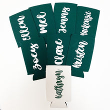 Load image into Gallery viewer, Personalized Skinny Neoprene Koozies
