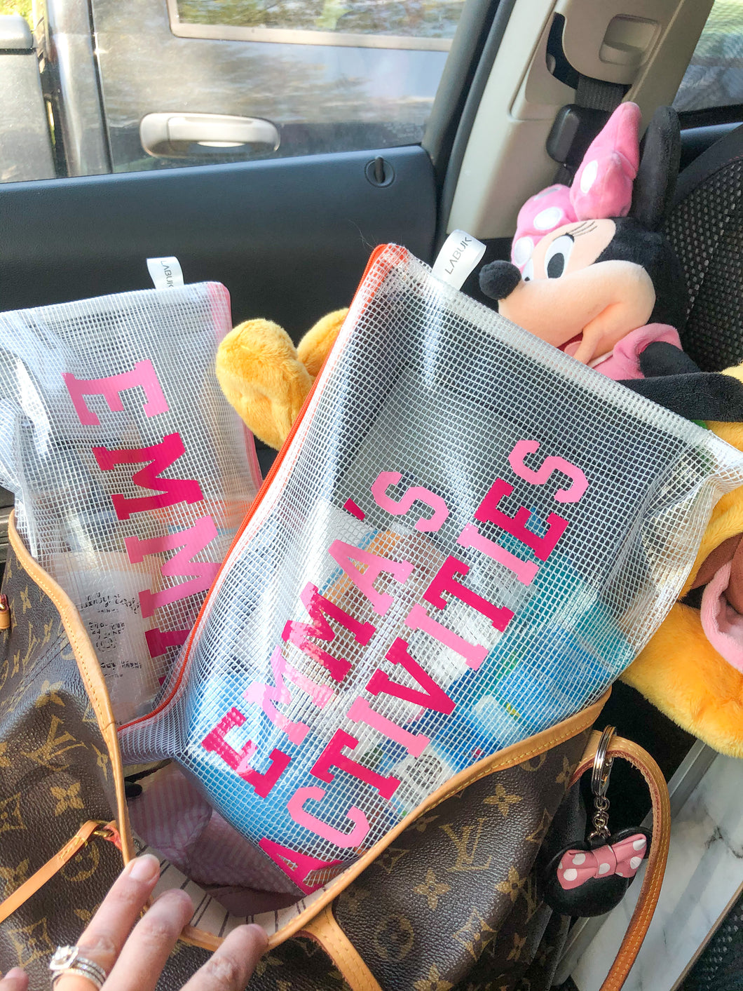 Personalized Waterproof Zipper Pouch