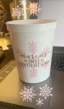 Load image into Gallery viewer, Custom 16oz Plastic Stadium Cups
