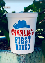 Load image into Gallery viewer, Custom 16oz Plastic Stadium Cups
