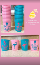 Load image into Gallery viewer, Custom 16oz Plastic Stadium Cups
