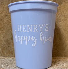 Load image into Gallery viewer, Custom 16oz Plastic Stadium Cups
