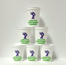 Load image into Gallery viewer, Personalized &#39;Buzz Lightyear Inspired&#39; 16oz Plastic Stadium Cups
