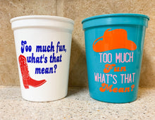 Load image into Gallery viewer, Custom 16oz Plastic Stadium Cups
