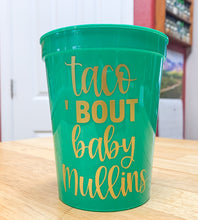 Load image into Gallery viewer, Custom 16oz Plastic Stadium Cups
