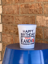 Load image into Gallery viewer, Custom 16oz Plastic Stadium Cups
